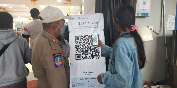Sidak Penerapan Aplikasi Pedulilindungi
