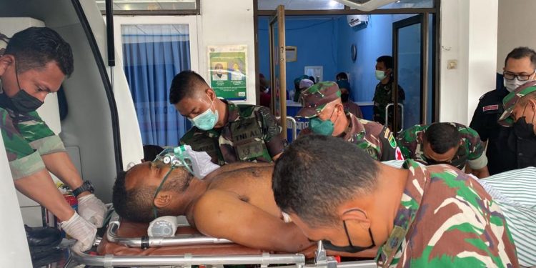 Korban Penembakan Dirawat di RS Apung KRI dr Soeharso