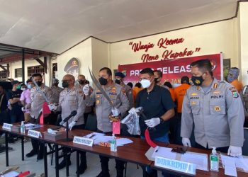 9 Tersangka Pembakaran Double O Diamankan