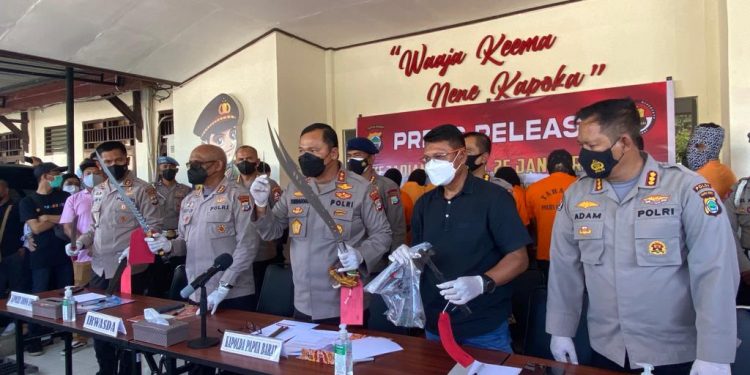 9 Tersangka Pembakaran Double O Diamankan