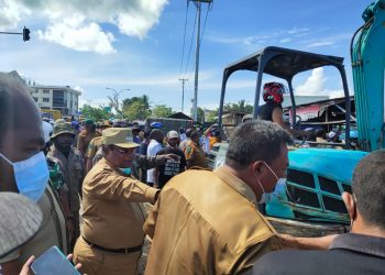 Penggusuran Pasar Boswesen Berlangsung Aman
