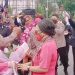 Kapolres Disambut Prosesi Adat Malamoi