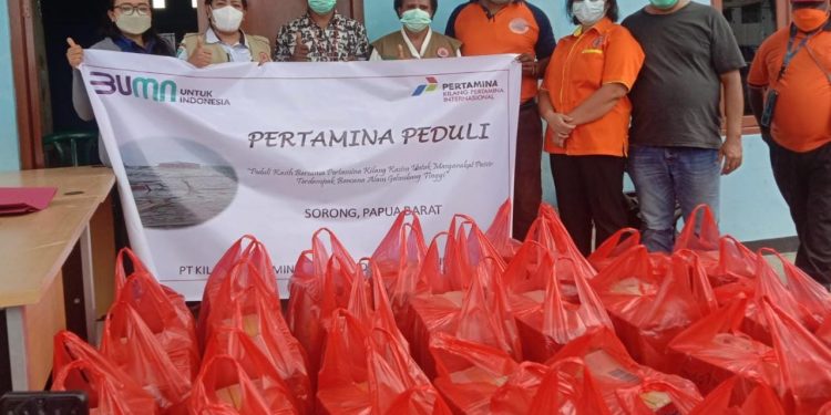 Pertamina Unit VII Kasim Berikan Sembako