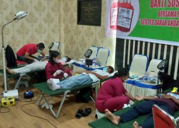 Donor Darah, RSUD R4 Kumpulkan 30 Kantong Darah