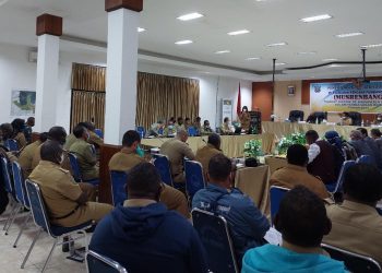KM Sabuk Nusantara 96 Kandas dekat Kampung Rutum