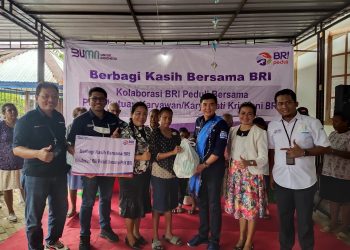 BRI Berbagi Kasih ke Jemaat GKI Bethel Doom