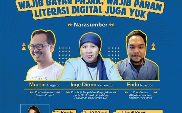 Wajib Bayar Pajak, Wajib Pahami Literasi Digital