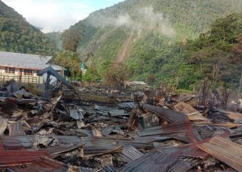 KKB Serang dan Bakar Rumah Warga di Paniai