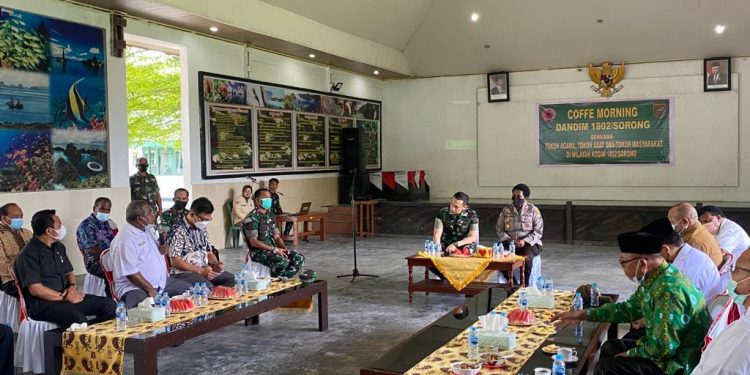 Dandim Sorong “Belanja Masalah” dari Para Tokoh