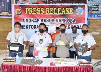 Polisi Ungkap Kasus Sabu 262,09 Gram