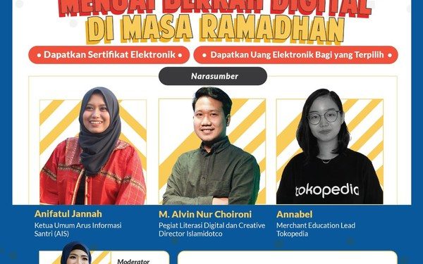 Pengguna Internet Meningkat, Kemenkominfo bersama Siberkreasi Gelar Webinar Spesial “Obral Obrol LiTerasi Digital” (OOTD) untuk Optimalkan Momen Emas Bulan Ramadan