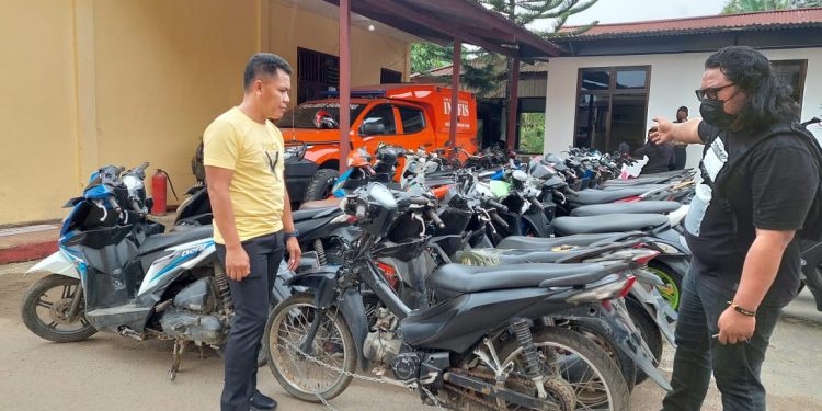 Tersangka Begal Sadis & 32 Motor Curian Diamankan