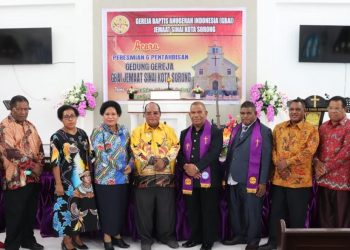 Wali Kota Resmikan Gedung GBAI Sinai Malanu
