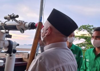 Tinggi Hilal di Kota Sorong hanya 1,29 Derajat
