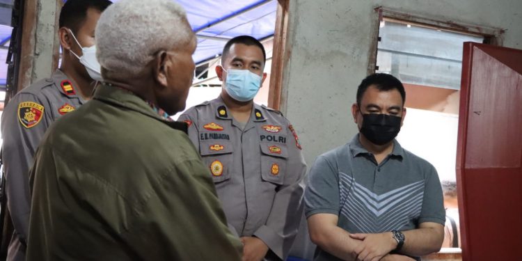 Kapolres Kunjungi Korban Penganiayaan