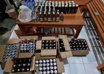 Razia Awal Ramadhan, Sita Ratusan ‘Minuman’ Kaleng