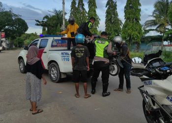 Diduga akan Balap Liar, Sejumlah Motor Terjaring Razia