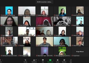 72 Peserta Lomba Jurnalistik Ikuti Meeting Zoom
