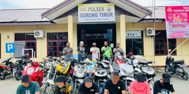 Polsek Sortim Tangkap 5 TSK Curanmor