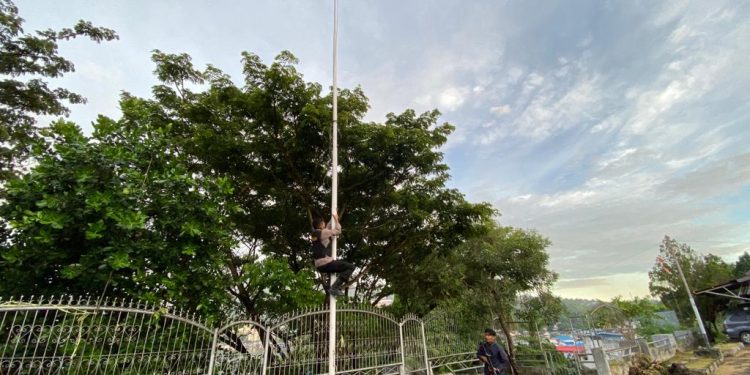 Bintang Kejora Berkibar di Kota Jayapura