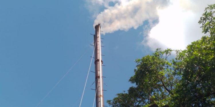 Human Error, Insinerator Keluarkan Asap Hitam