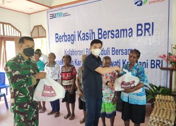BRI Berbagi Kasih ke Jemaat GKI Immanuel Soop