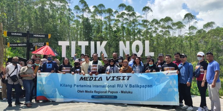 Pertamina Patra Niaga Ajak 28 Jurnalis Kunjungi Ibu Kota Negara Baru