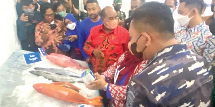 14 Ton Produk Perikanan Diekspor  ke Negeri Paman Sam