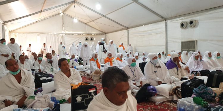 CJH Sudah Kumpul di Arafah