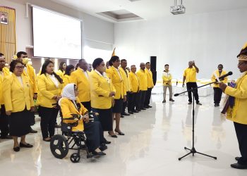 Pelantikan Pengurus DPD Partai Golkar Kota Sorong Periode 2020-2025
