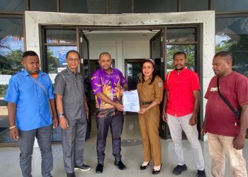 Tim PPMA Malamoi Antarkan Surat Audiens Bersama DPRD Kota