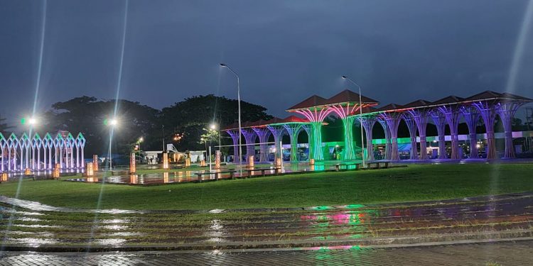 Wajah Baru Alun-Alun Aimas Serap Rp 2,9 M