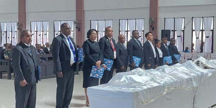 Pdt. Demianus Osok, S.Th Pimpin Klasis Malamoi