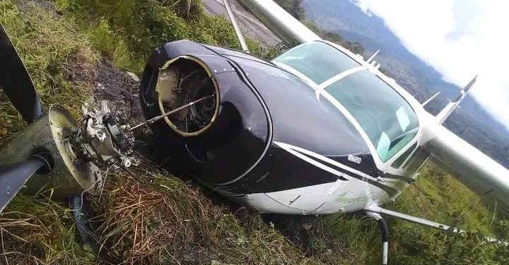 Pesawat Smart Aviation Tergelincir di Puncak Papua