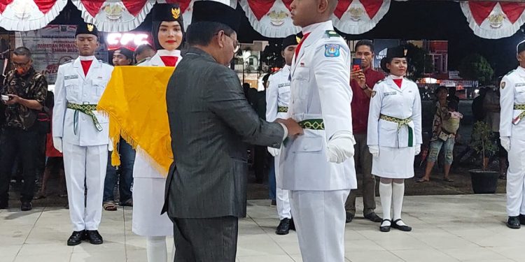 30 Paskibra Kabsor Dikukuhkan
