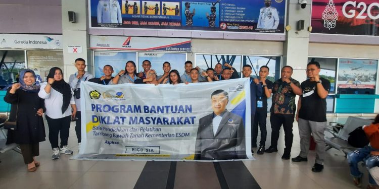 Rico Sia Perjuangkan 14 Peserta Diklat Tambang Bawah Tanah