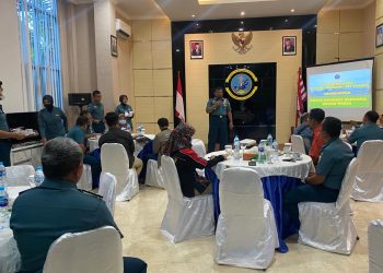 Danlantamal XIV Ketemu Insan Pers