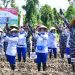 Pasmar 3 Sukseskan Gerakan Nasional Penanaman Sorgum