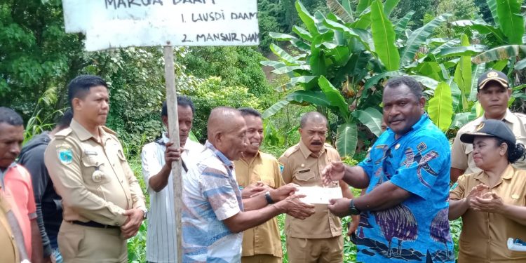 Palang Tanah SMA N 1 R4 Dicabut