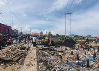 Direlokasi, Pasar Boswesen Tinggal Kenangan