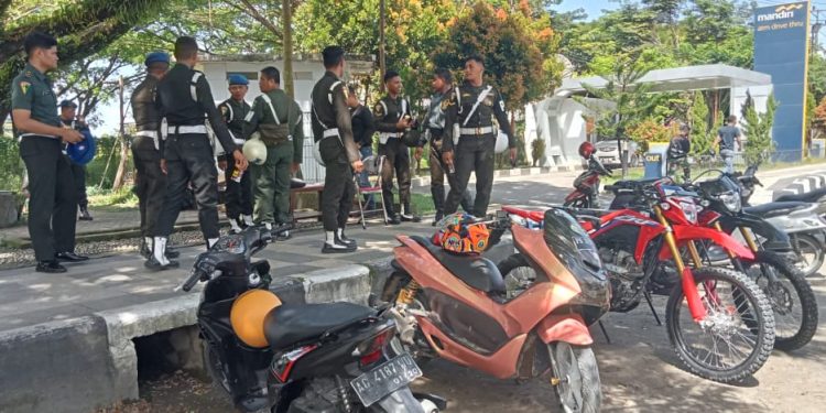 3 Kendaraan Anggota TNI AD Ditilang