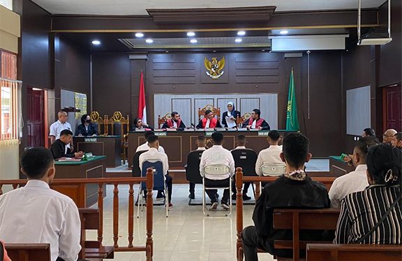 Terdakwa Pembakaran Double O Didakwa Pasal Berlapis
