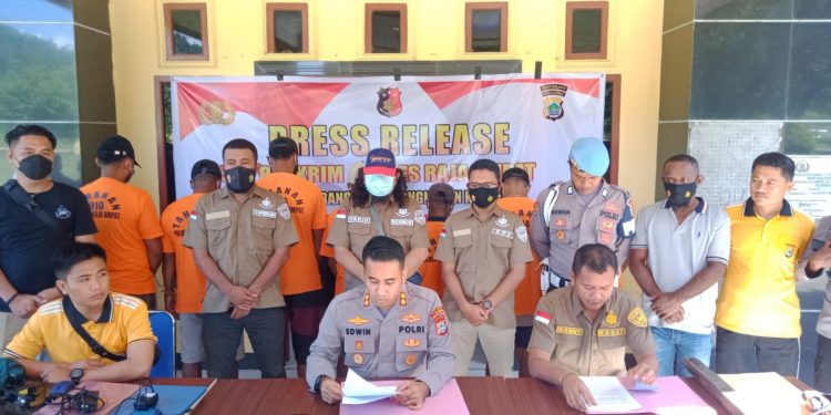 7 Pelaku Pengeroyokan di Pantai WTC Diringkus