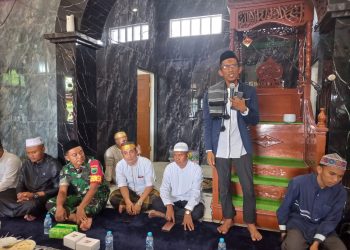 Pohon Uang Turut Semarakkan Maulid Nabi di Masjid Al Mu’Izz Aimas