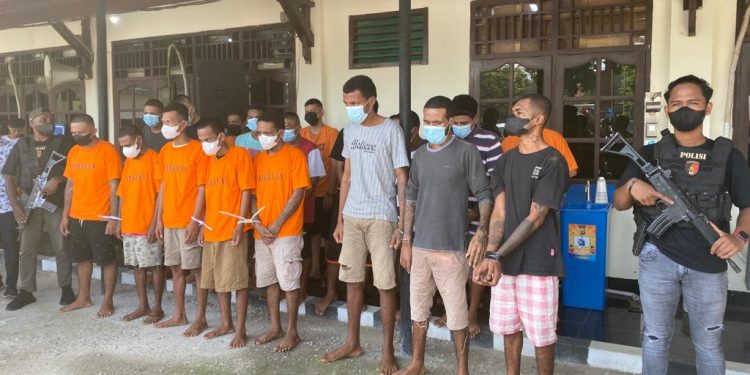 Puluhan BB dan TSK Diamankan Dalam Operasi Pekat