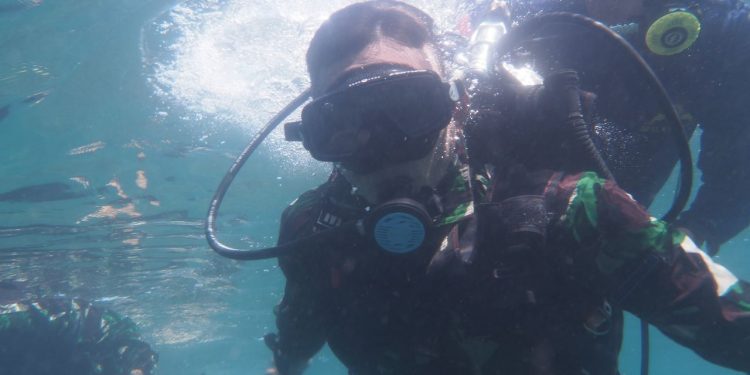232 Siswa Satdik 3 Berhasil Selesaikan Scuba Diver