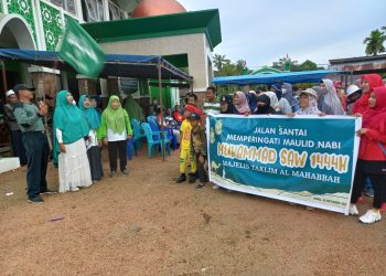 MT Al Mahabbah Gelar Jalan Santai