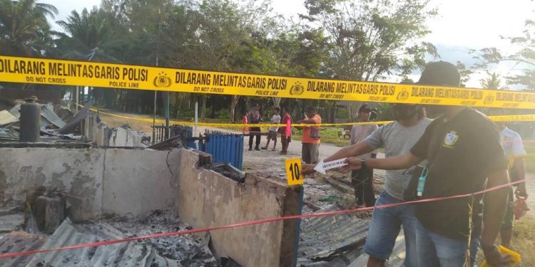 Tersangka Pembakaran Mess PT. Avona Mina Lestari Terancam 15 Tahun Penjara