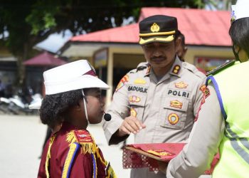 21 Polisi Kecil Kota Senja Kaimana Dikukuhkan