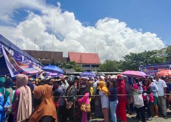 Antri Pasar Murah, 1 Warga Pingsan